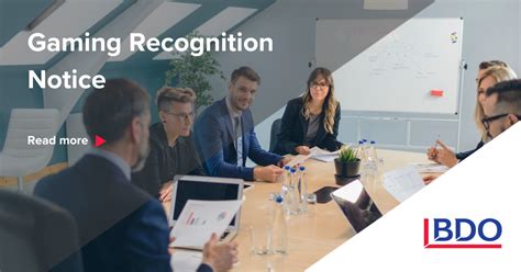 recognition notice mga|Gaming Recognition Notice, iGaming, Audit .
